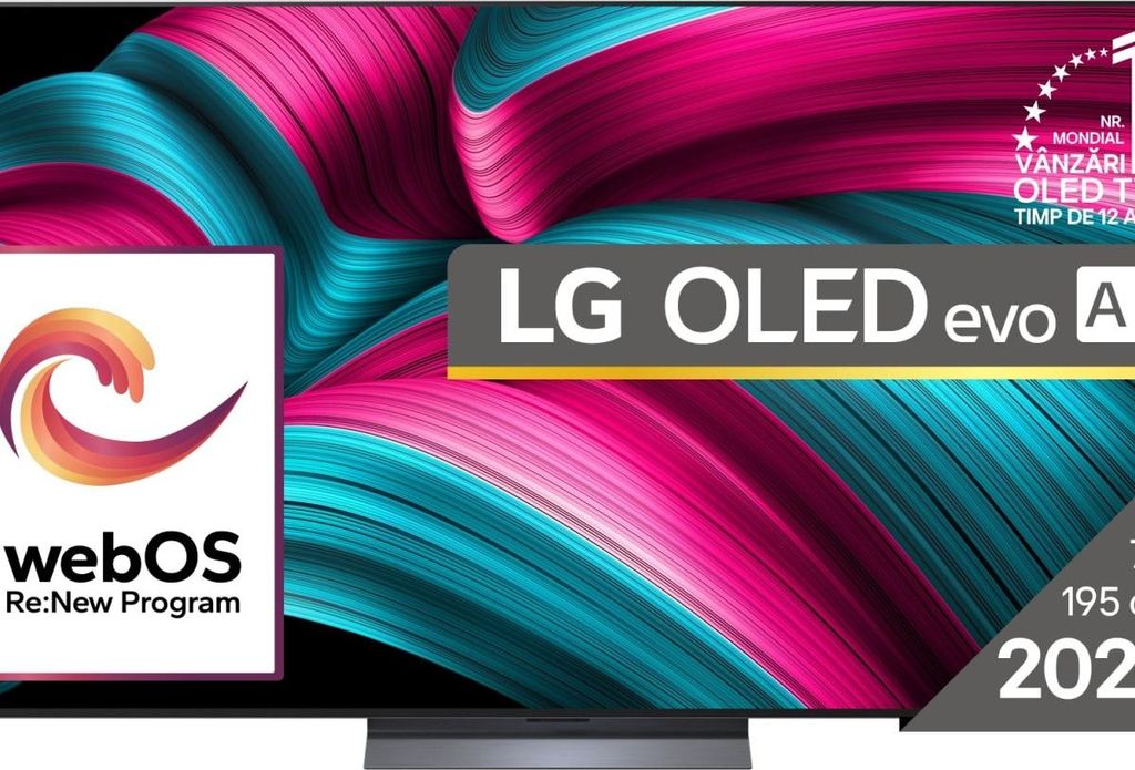 LG OLED evo AI OLED77C51LA, 195,6 cm (77"), 3840 x 2160 Pixel, OLED evo, Smart-TV, WLAN, Schwarz