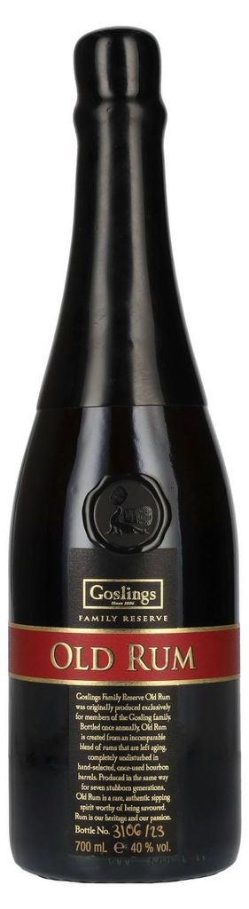 Goslings Family Reserve Old Rum 40% Vol. 0,7l
