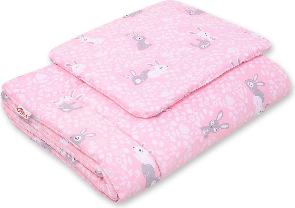 Set lenzuola con imbottitura 2 pezzi 75x100cm NEWBORN - Immagine del prodotto 