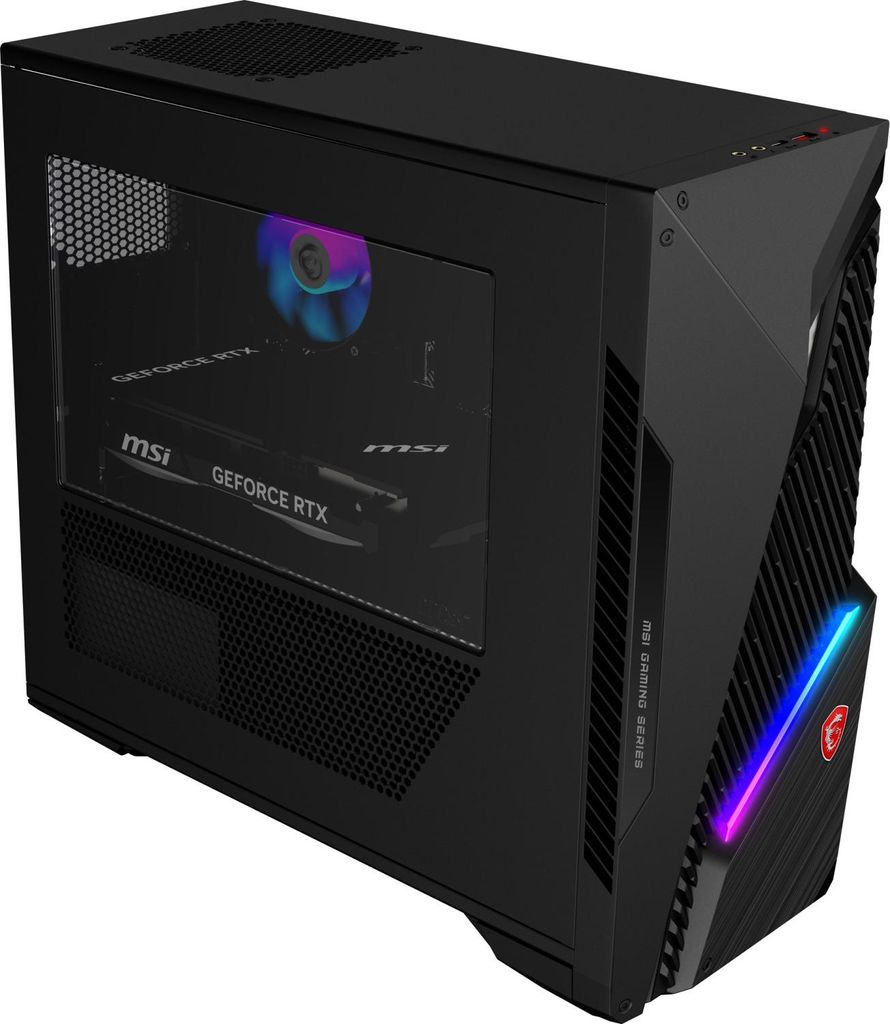 MSI MAG Infinite S3 14NVL7-2861EU Intel Core i7 i7-14700F 16 GB DDR5-SDRAM 1 TB SSD NVIDIA GeForce RTX 5060 Windows 11 Home Desktop PC Schwarz
