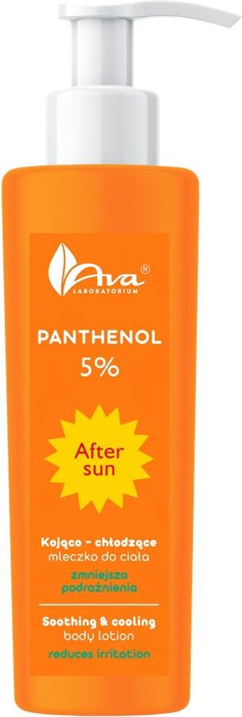 Panthenol 5% beruhigende und kühlende After-Sun-Körpermilch 200ml