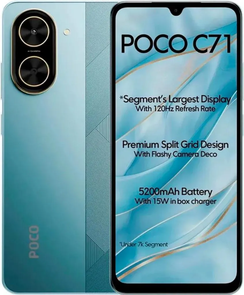 Poco C71 3GB/64GB Blu: Lo Smartphone Economico Definitivo 2025