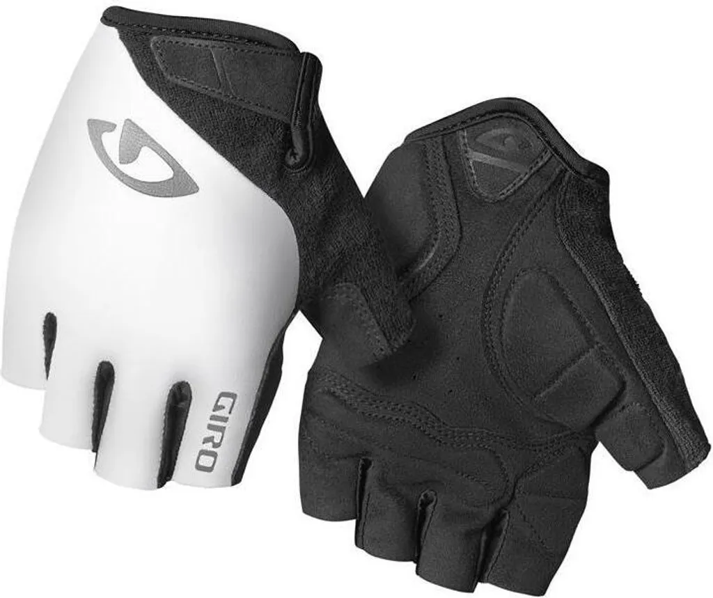 Gants de Cyclisme Route et Ville Giro Jagette - Confort d'Été Blanc
