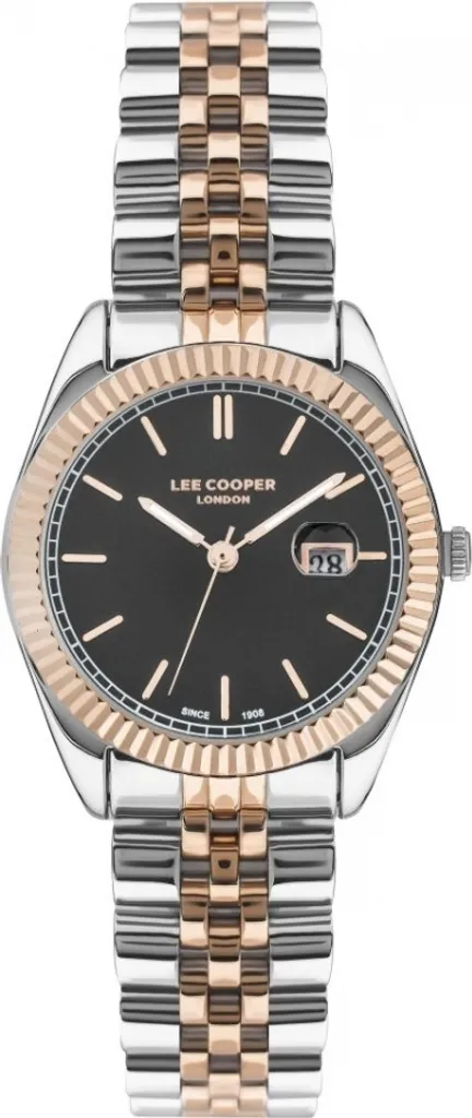 Montre analogique pour femme Lee Cooper LC07326.550 en métal argent