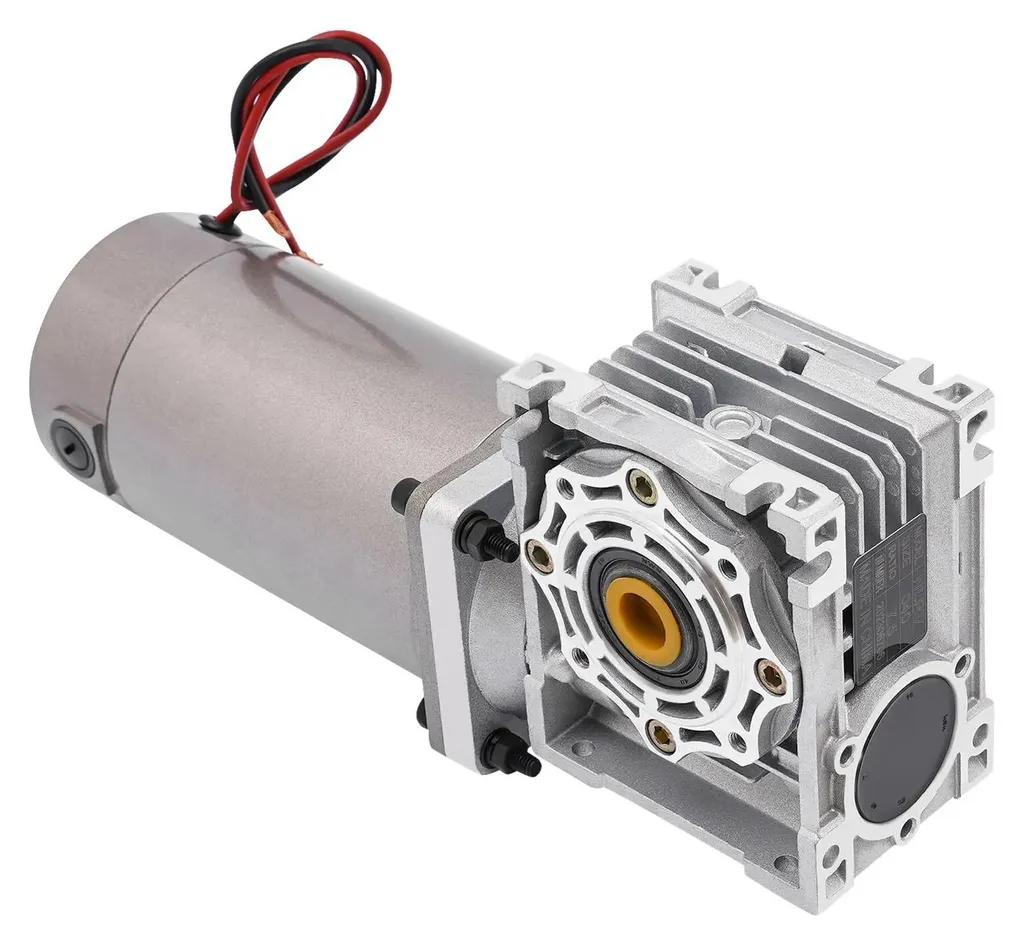 Réducteur à vis sans fin 24V 300W moteur électrique DC silencieux