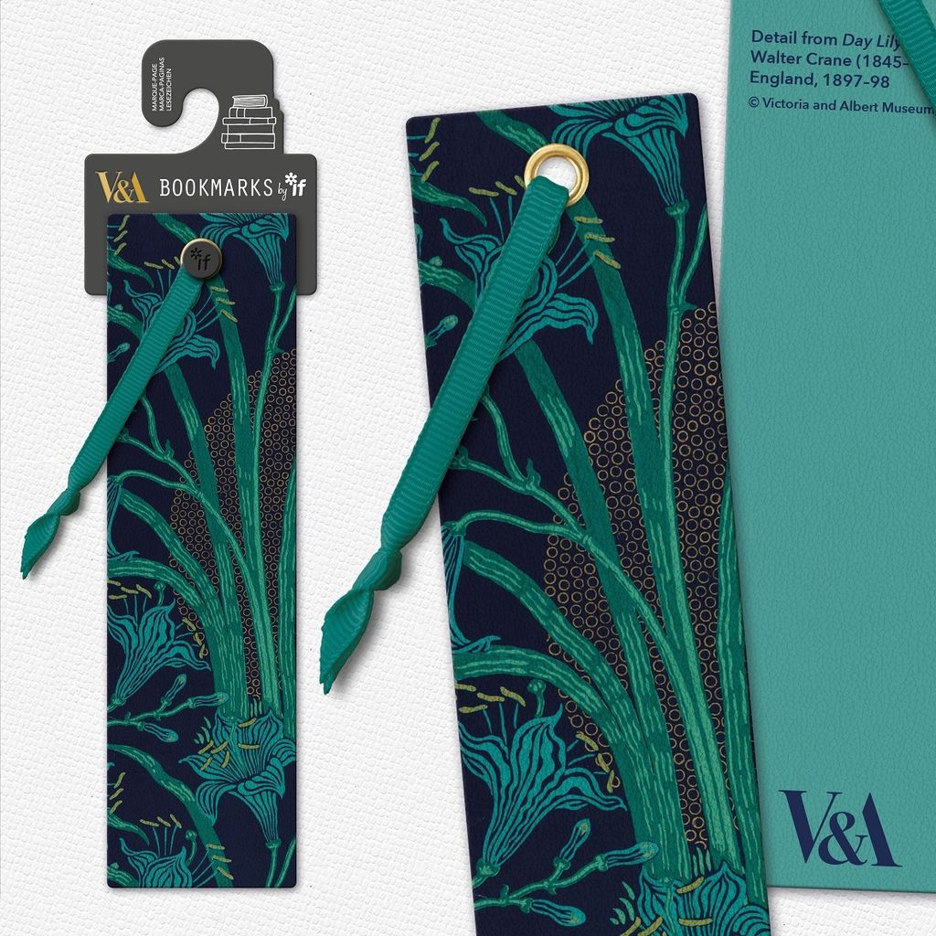 Zakładka do książki V&A Lilia ze wstążką Obrázek produktu 