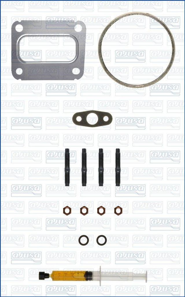 AJUSA JTC12012 Montagesatz Turbolader für FORD FOCUS III Turnier Kuga Mk2 (DM2) FOCUS III Mondeo V Kombi (CF) C-Max II (DXA/CB7, DXA/CEU) S-Max (CJ)