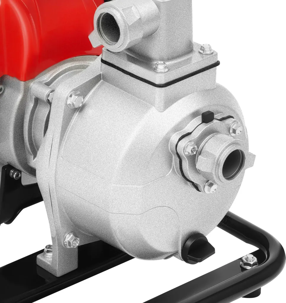 Pompe à eau haute performance rouge avec prise UE débit efficace