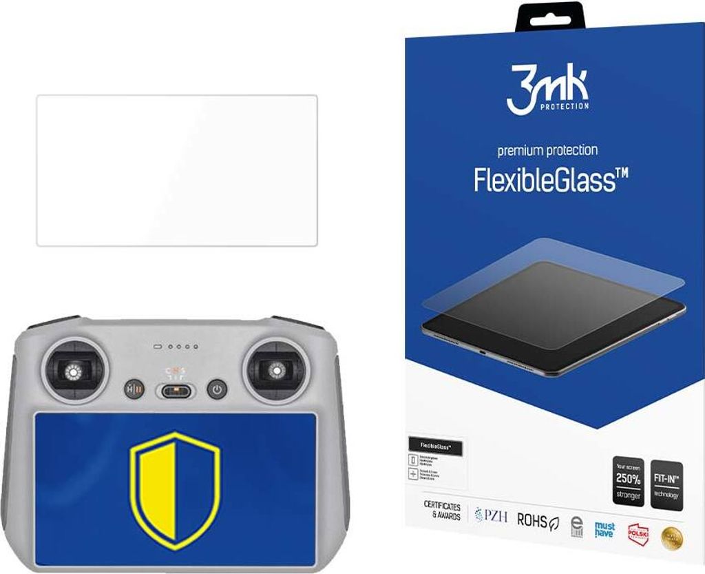 3mk Display Hybridglas FlexibleGlass fr DJI Kontroler RC RM330 0,3mm 7H