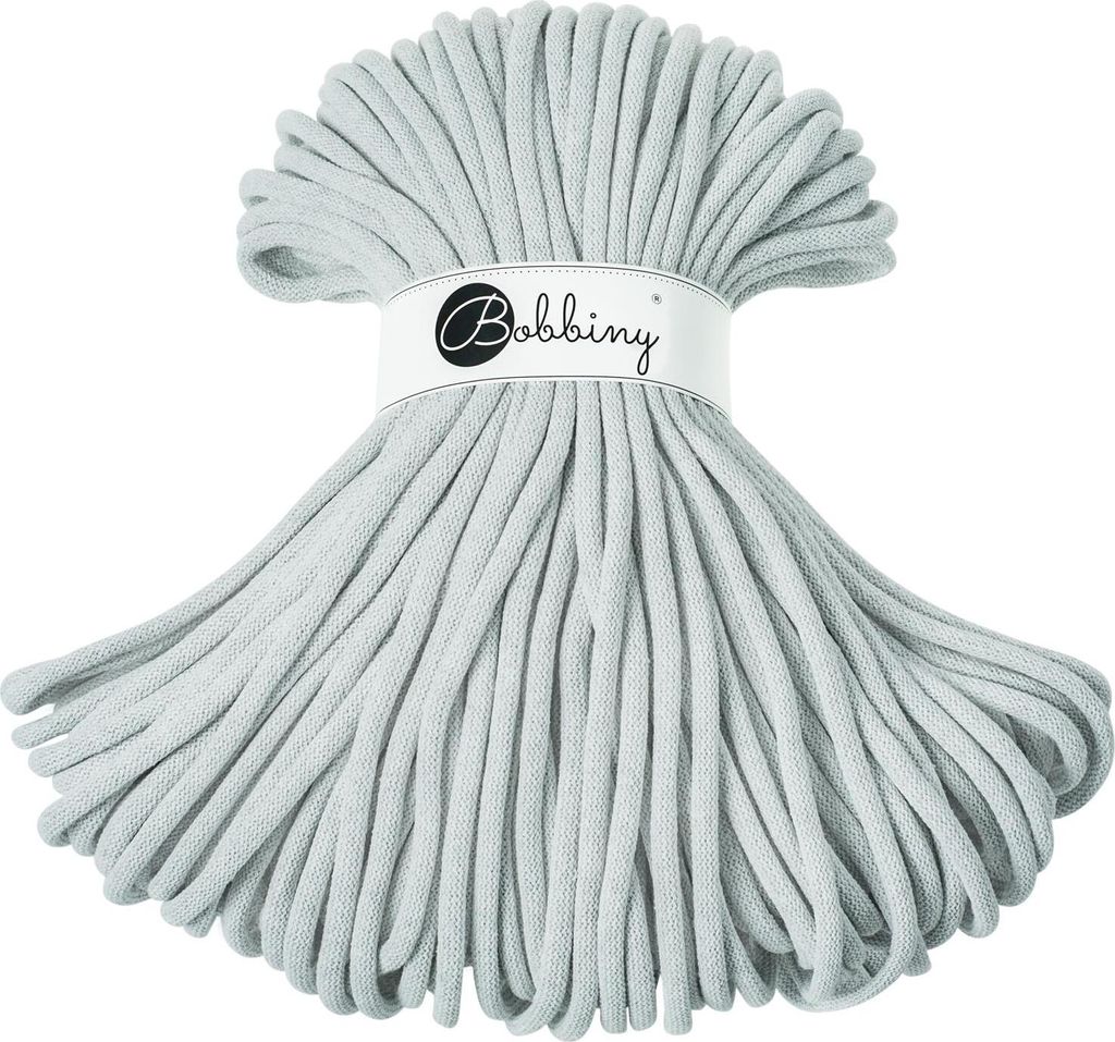 Bobine Jumbo 9 mm 100 m Cordon gris clair Image du produit 