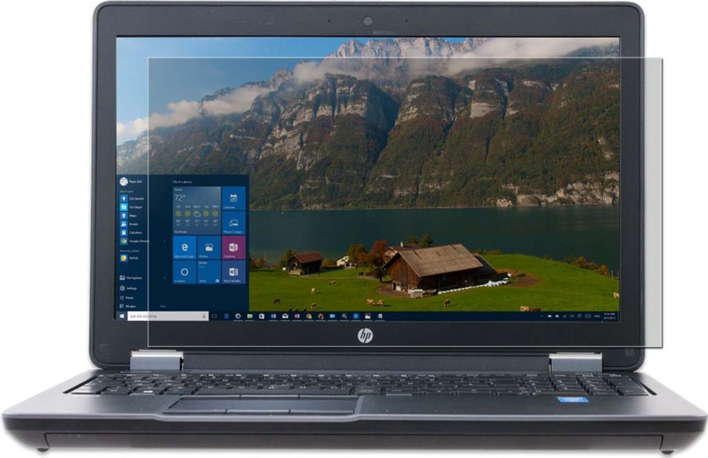 3x Schutzfolie HP Zbook 15" Antireflex Displayschutzfolie Antifingerprint