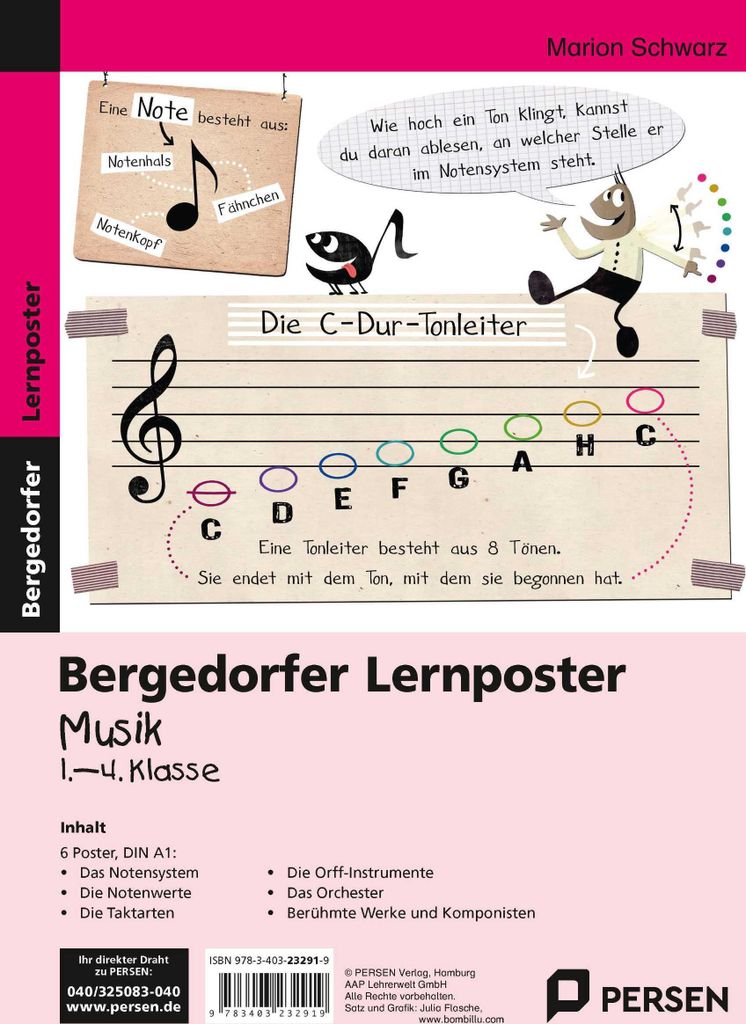 Lernposter Musik - 1.-4. Klasse