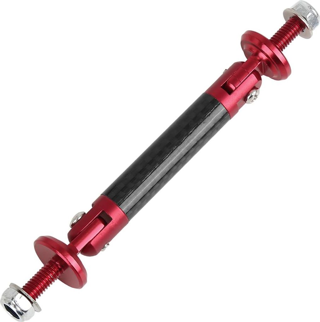 1x verstellbare Frontstoßstange Separator Haltestange rot