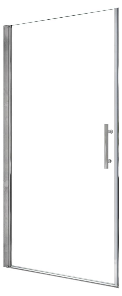 Duschspa Duschtür 70x180cm Nischentür Chrom Pendeltür 5mm Produktbild 