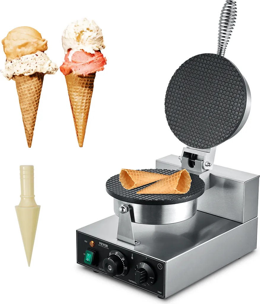 VEVOR Macchina Cialde Professionale | 1230W | Acciaio Inox e Timer