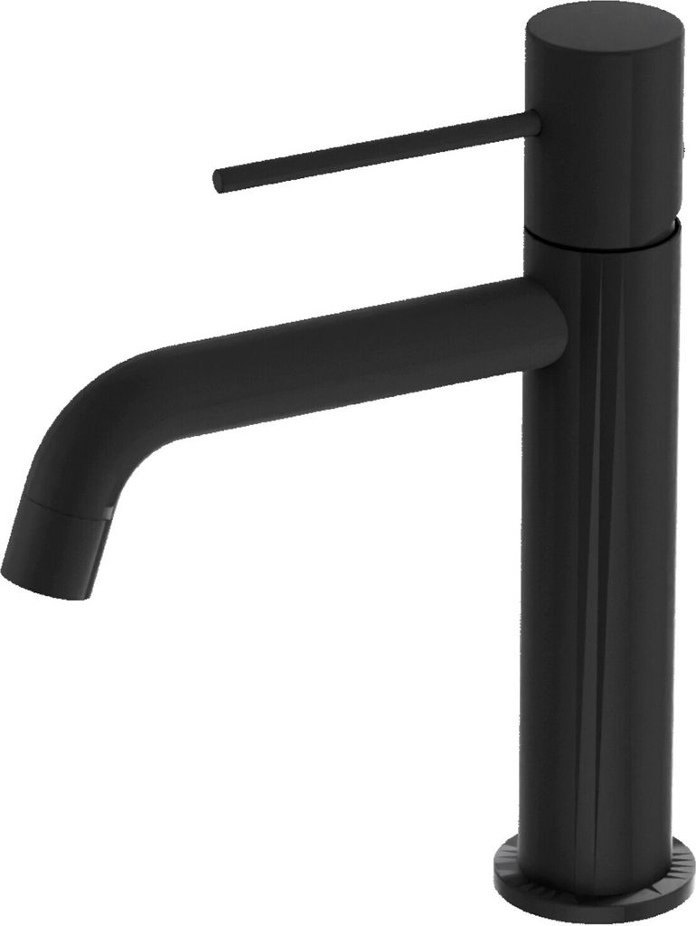 LAVITA Waschtischarmatur - Orion Matt Schwarz | Wasserhahn | Mischbatterie für Waschbecken | Waschtisch-Armaturen Badezimmer | Einhand-Waschtischb...