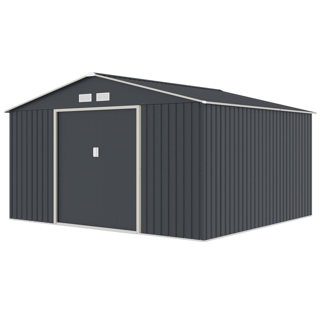 HATTORO S350 Metall Gerätehaus 341x322x201 cm (BxTxH) Produktbild 