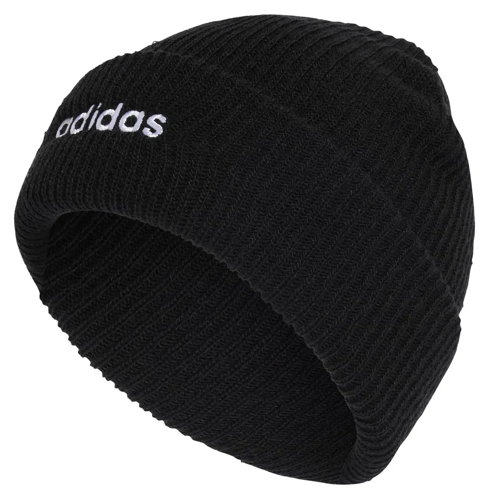 Adidas CLSC Beanie Cuf Schwarz - Bonnet Noir Classique avec Rebord