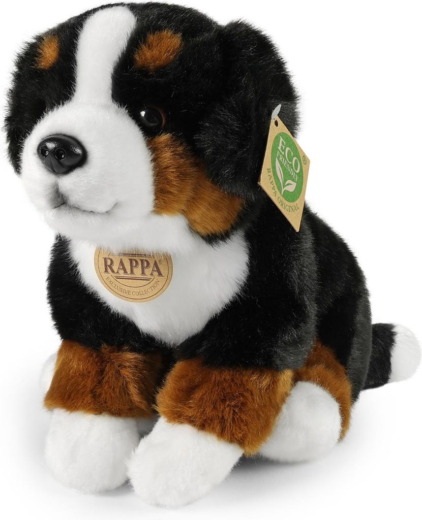 RAPPA Plyšový pes bernský salašnický sedící 25 cm Zdjęcie produktu 