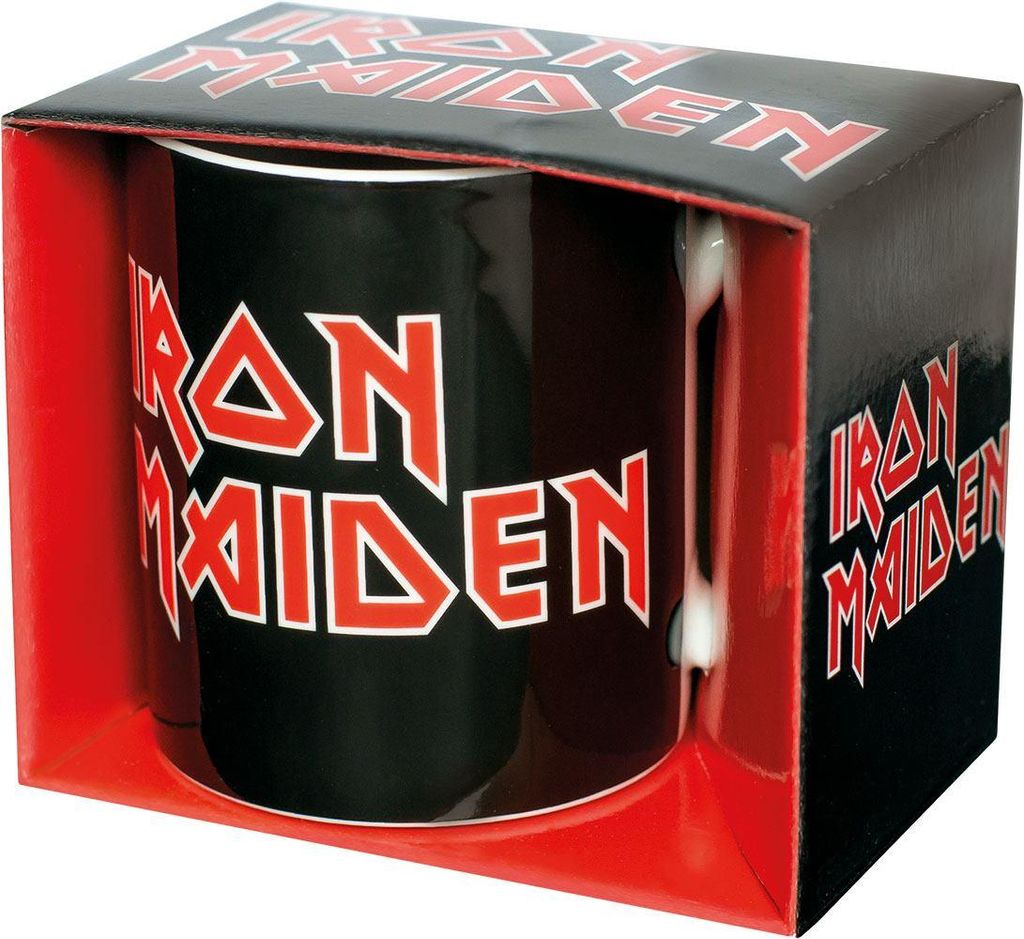 GGS Tasse  Iron Maiden Logo schwarz/rot/weiß Standard Produktbild 