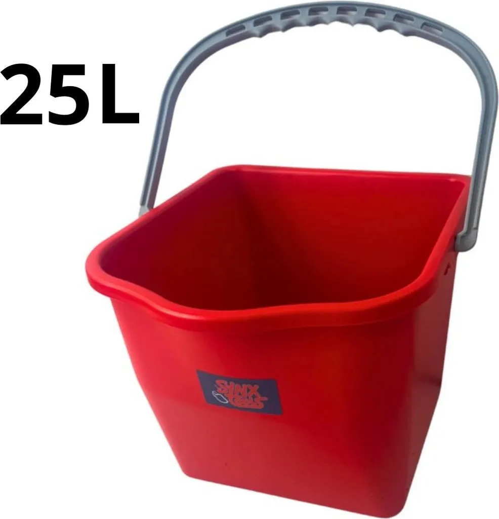 Chariot de Nettoyage à Franges avec Seau de 25 Litres et Essoreur - 2