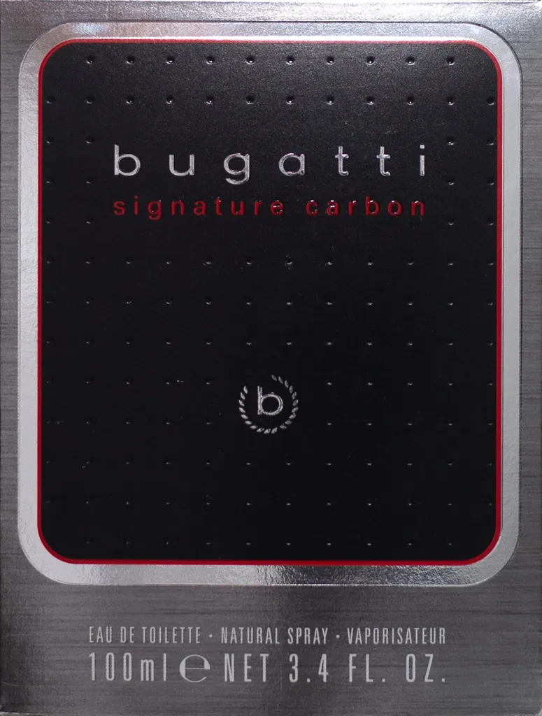 Eau de Toilette Bugatti Signature Carbon 100 ml - Parfum Longue Tenue