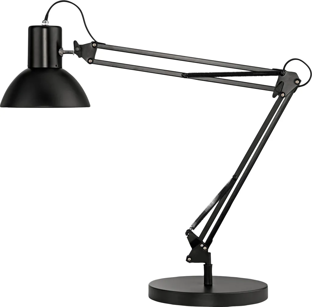 Lampe de lecture Unilux Success 80 noire idéale pour le télétravail
