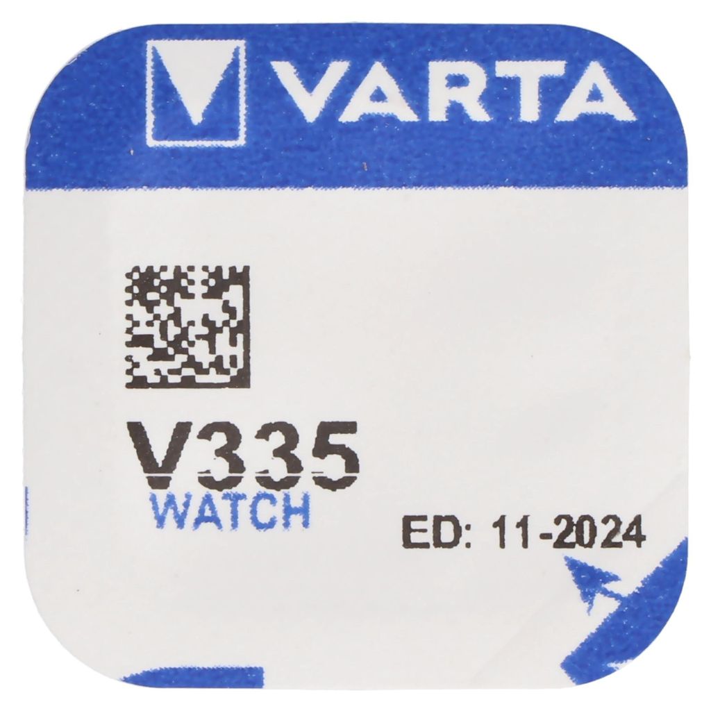 335, Varta V335, SR512SW Knopfzelle für Uhren etc. Produktbild 
