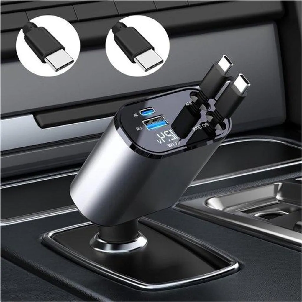 Chargeur Allume-Cigare USB-C 60W : Fini les Batteries Vides en Voiture