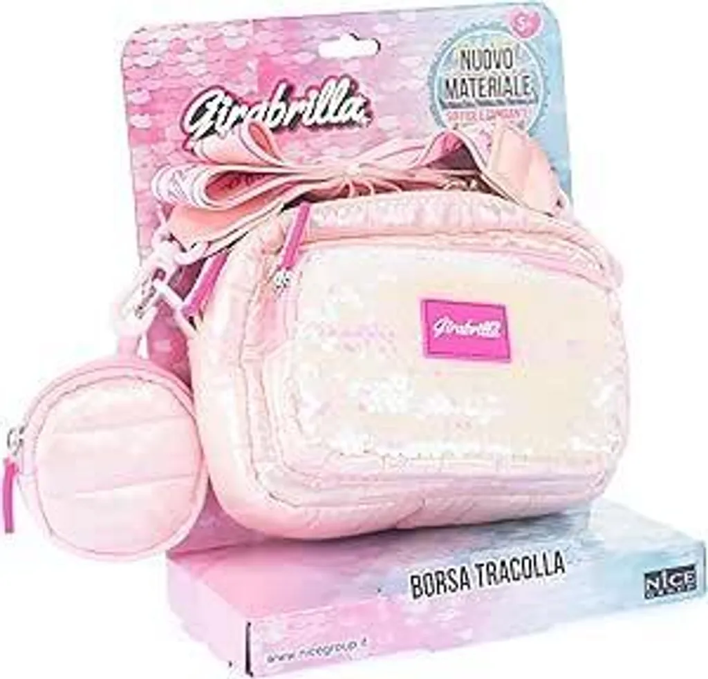 Sac Pochette Rose Puffer Girabrilla pour Femme - Petit Sac à Main Chic