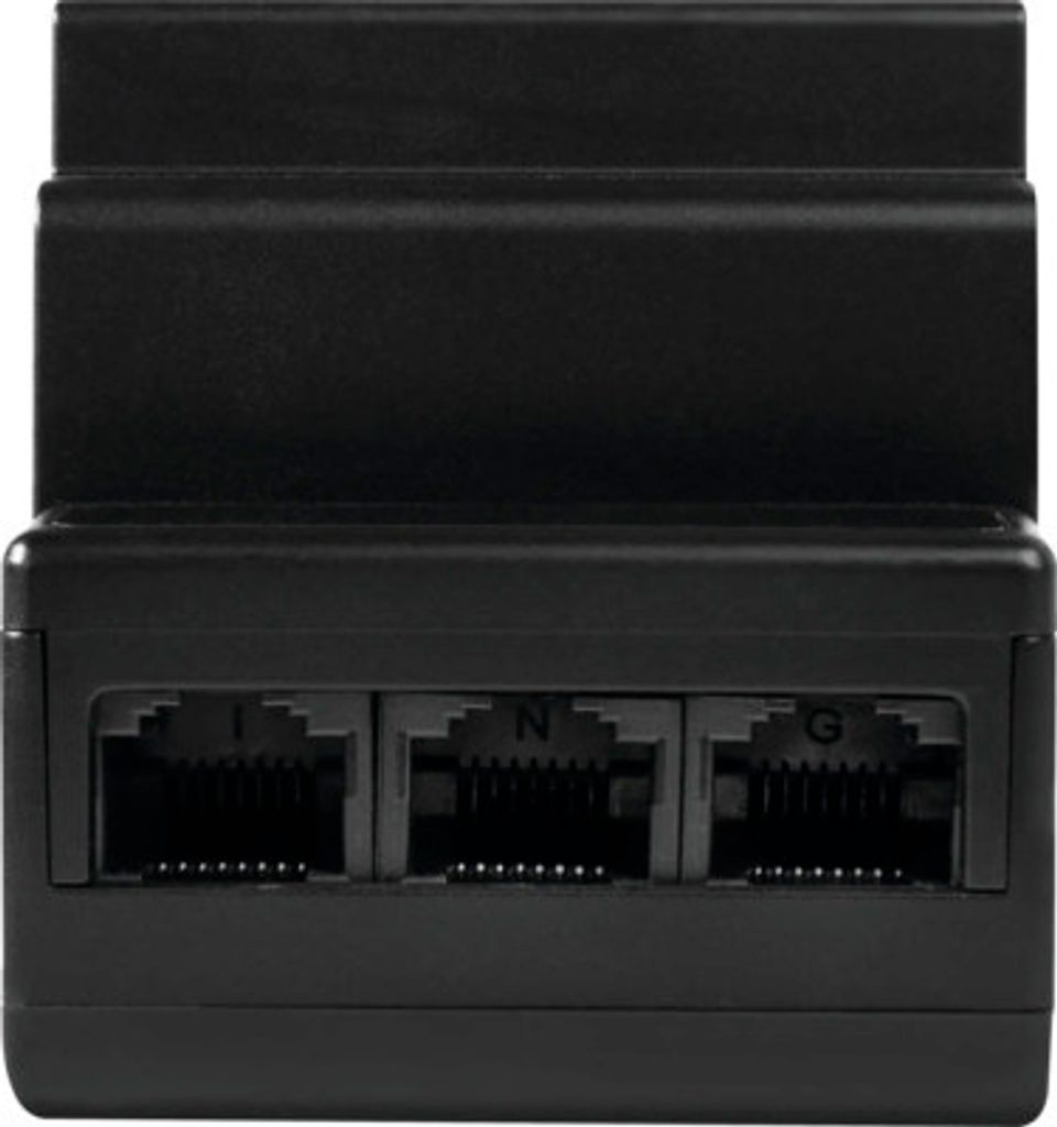 Shelly LAN-Switch für DIN-Schiene, 5 RJ45-Ports, einfache Produktbild 4