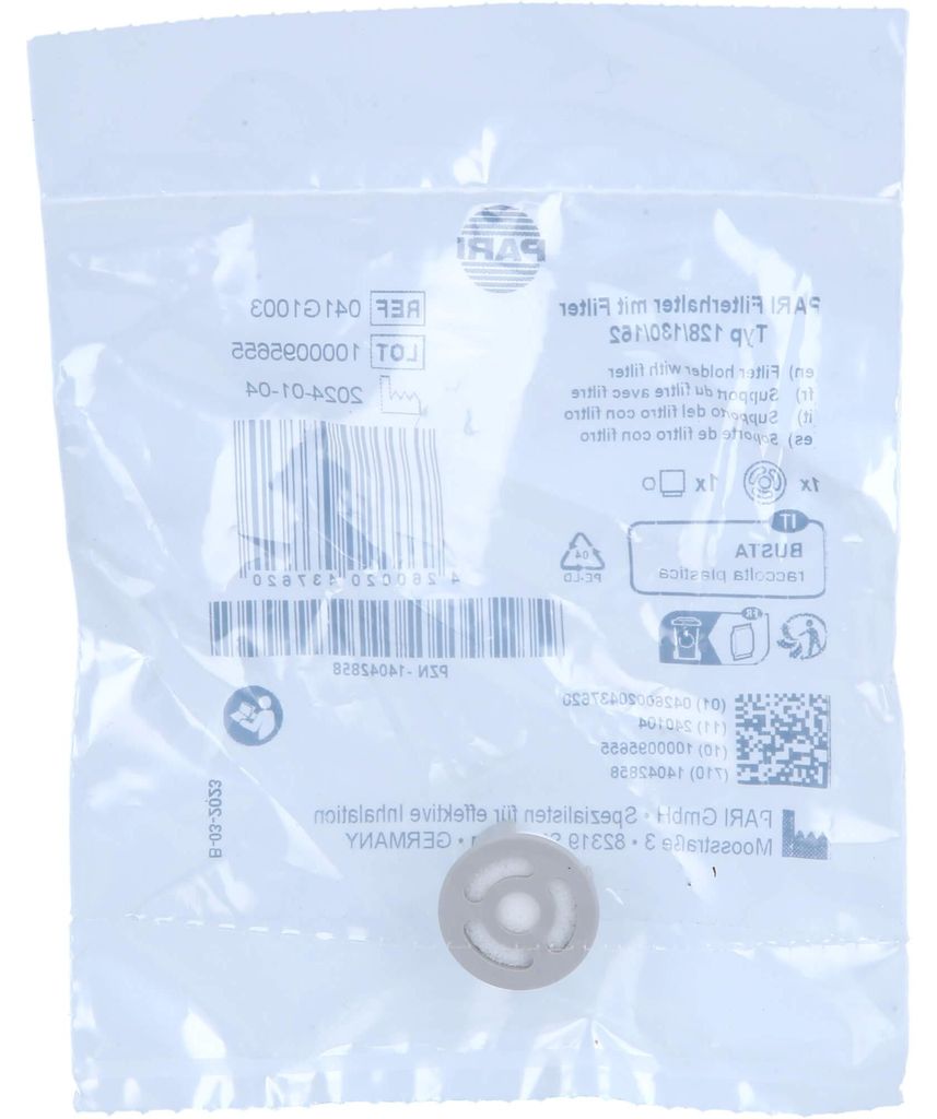 PARI Filterhalter mit Filter Typ130/152/128, 1 St BEU