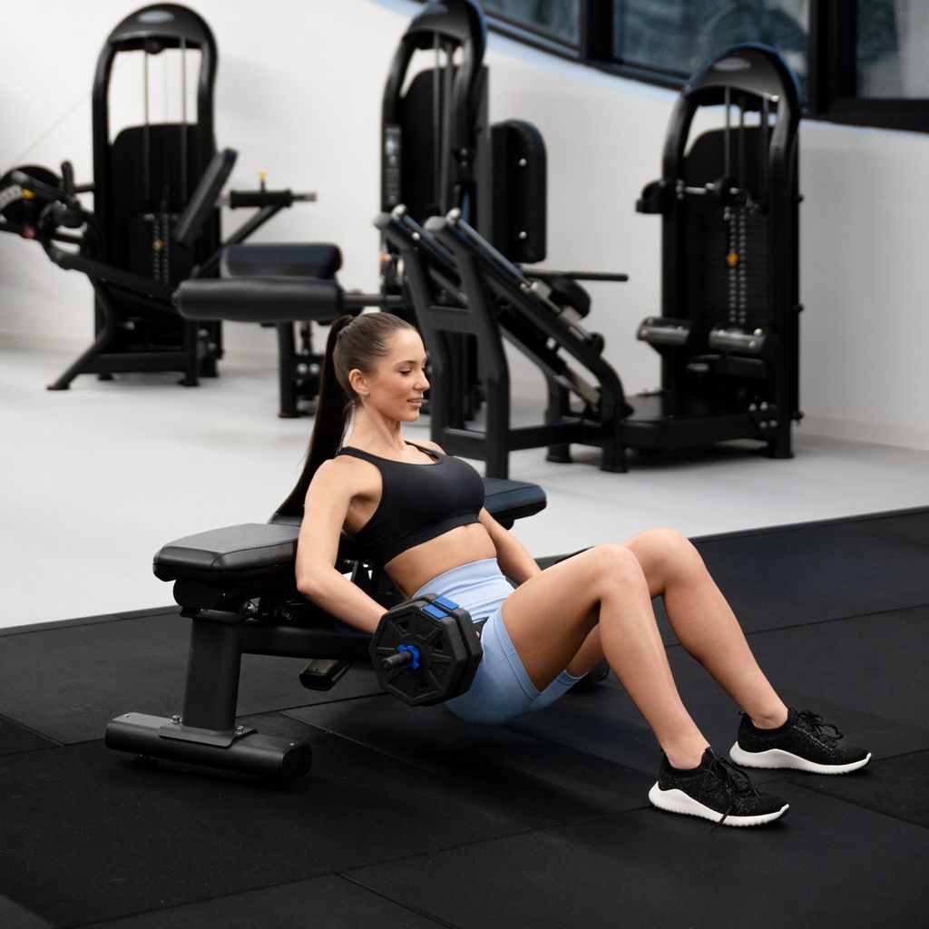 Gymtek® Sada činek a tyče - 2x15 kg - nastavitelné činky, Obrázek produktu 3