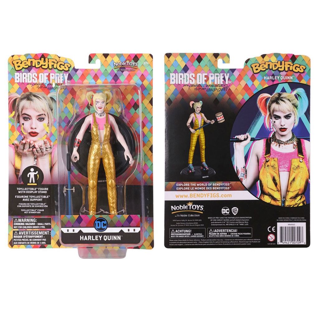 Noble Collection DC Comics Bendyfigs Biegefigur Harley Produktbild 