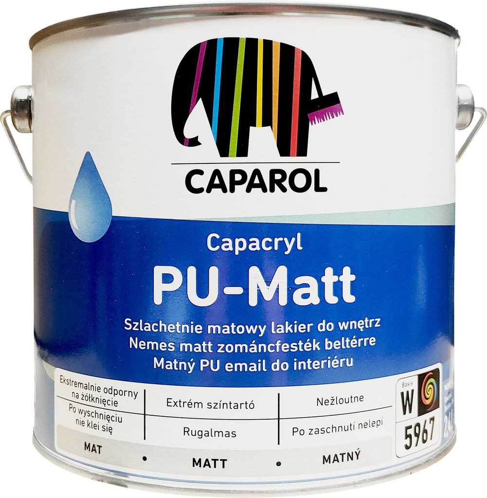 CAPAROL Capacryl PolyurethanMatt Polyurethan-Acryllacke Produktbild 