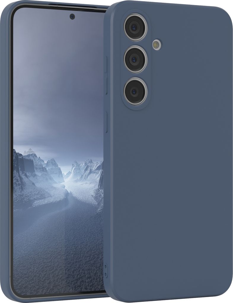 EAZY CASE Silikonhülle Für Galaxy M52 5G – Stoßfest, Blau Petrol, Mit Kameraschutz & Handykette Kompatibel