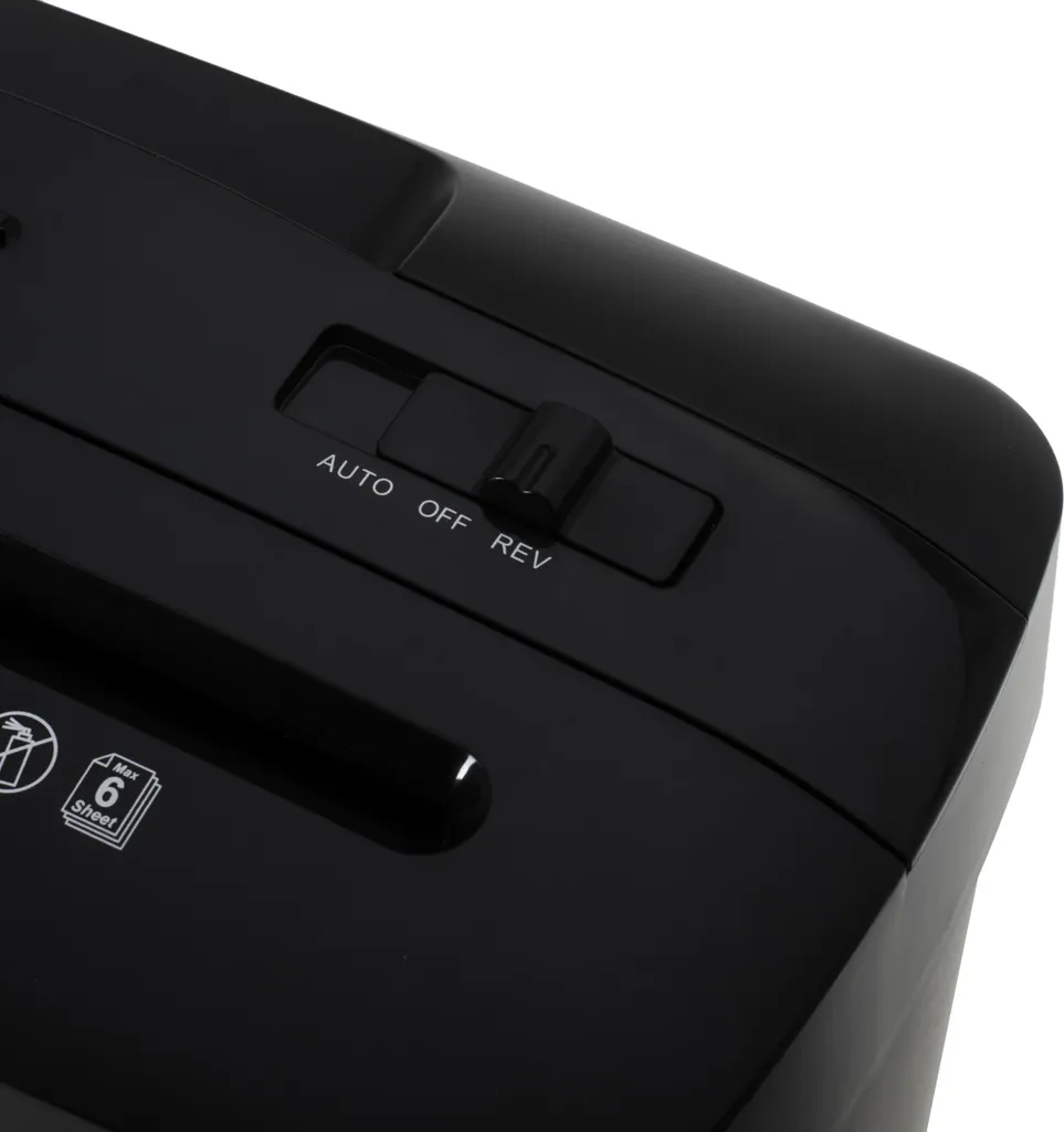 Destructeur de documents noir Adler 200W coupe croisée haute performance - 5