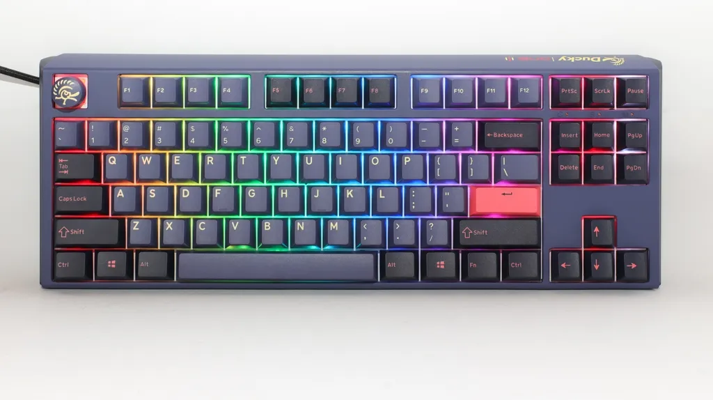 Ducky One 3 Cosmic Blue TKL Clavier Gaming RGB avec Technologie Quack
