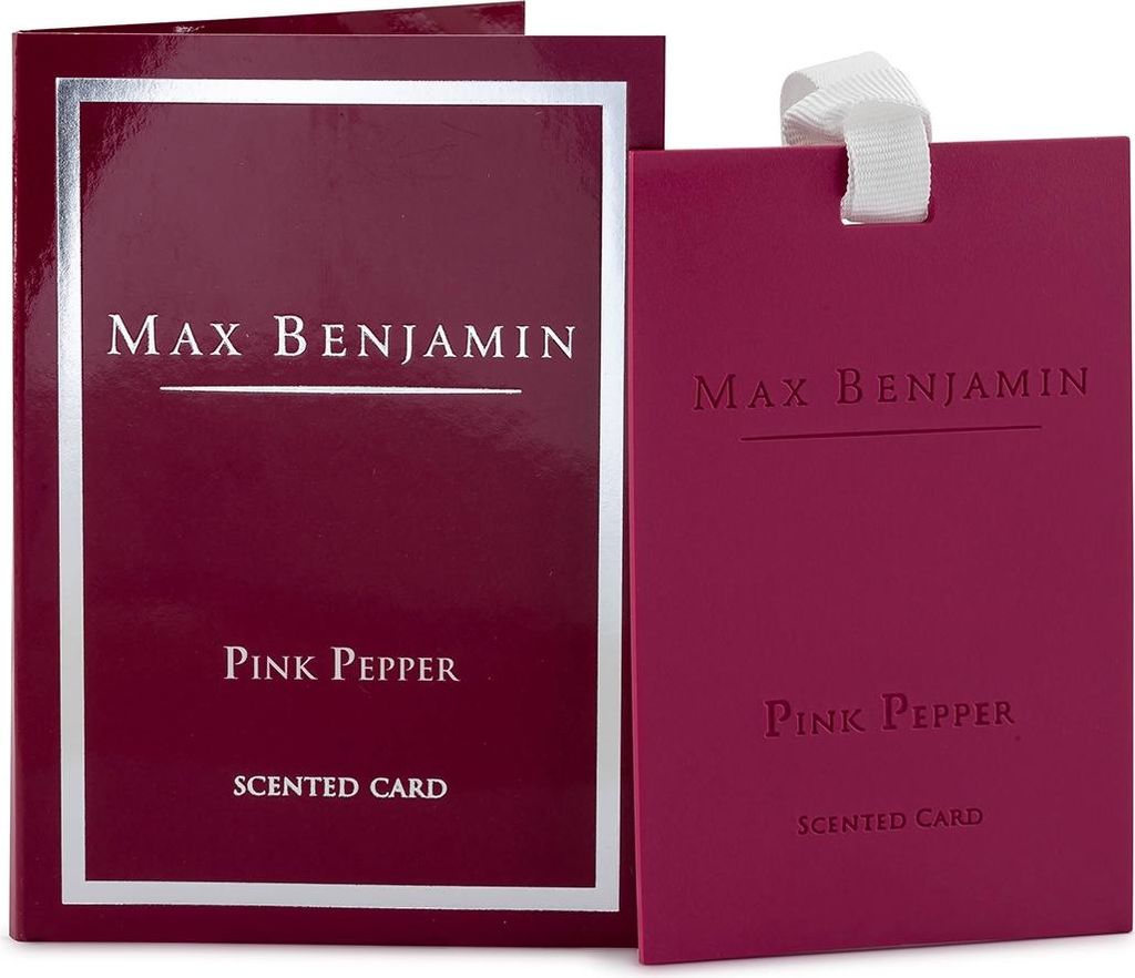 Pink Pepper Duftkarte Max Benjamin Geschenkidee