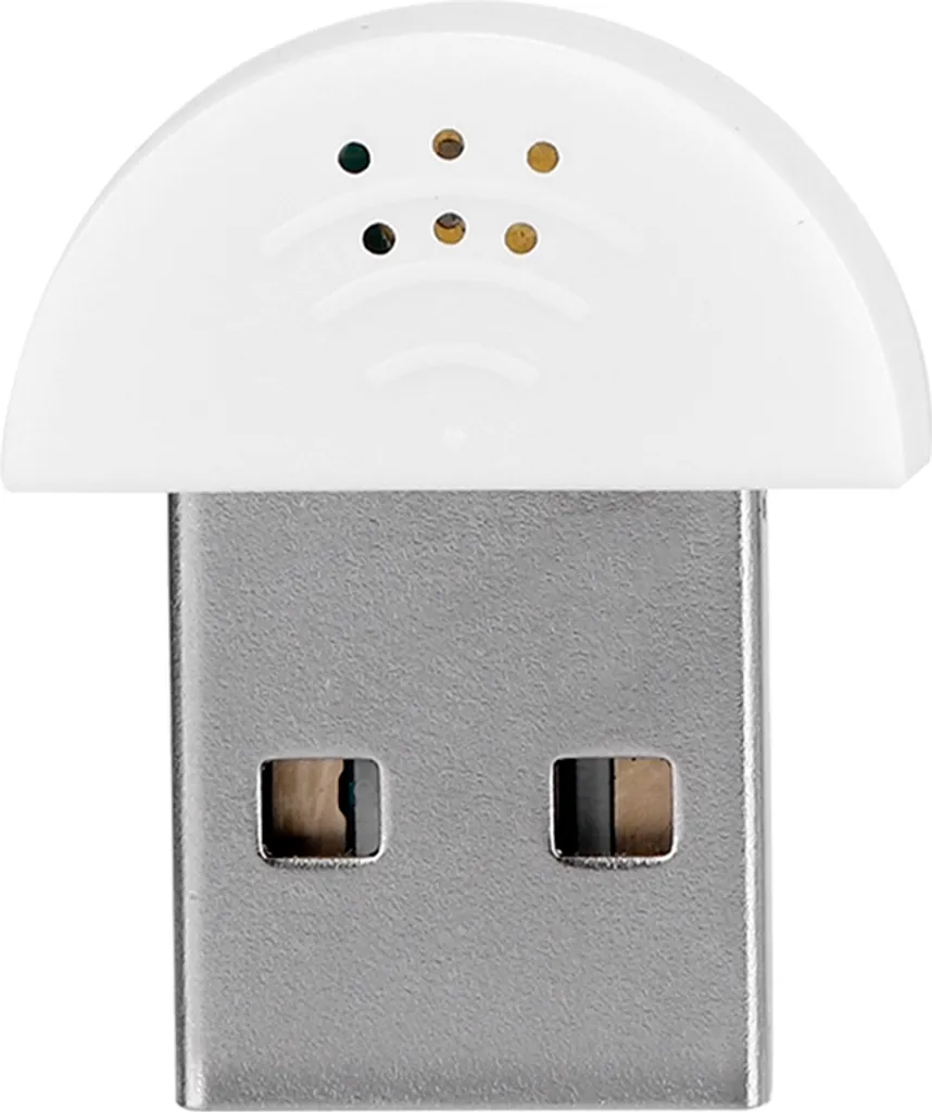 Microfono Vocale USB Mini Bianco - Studio Recording Portatile per PC