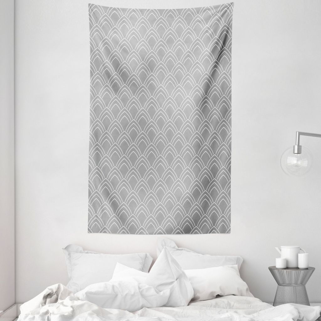 ABAKUHAUS Geometrisch Wandteppich und Tagesdecke, Oriental Petals aus Weiches Mikrofaser Stoff Waschbar ohne Verblassen Digitaldruck, 140 x 230 cm,...