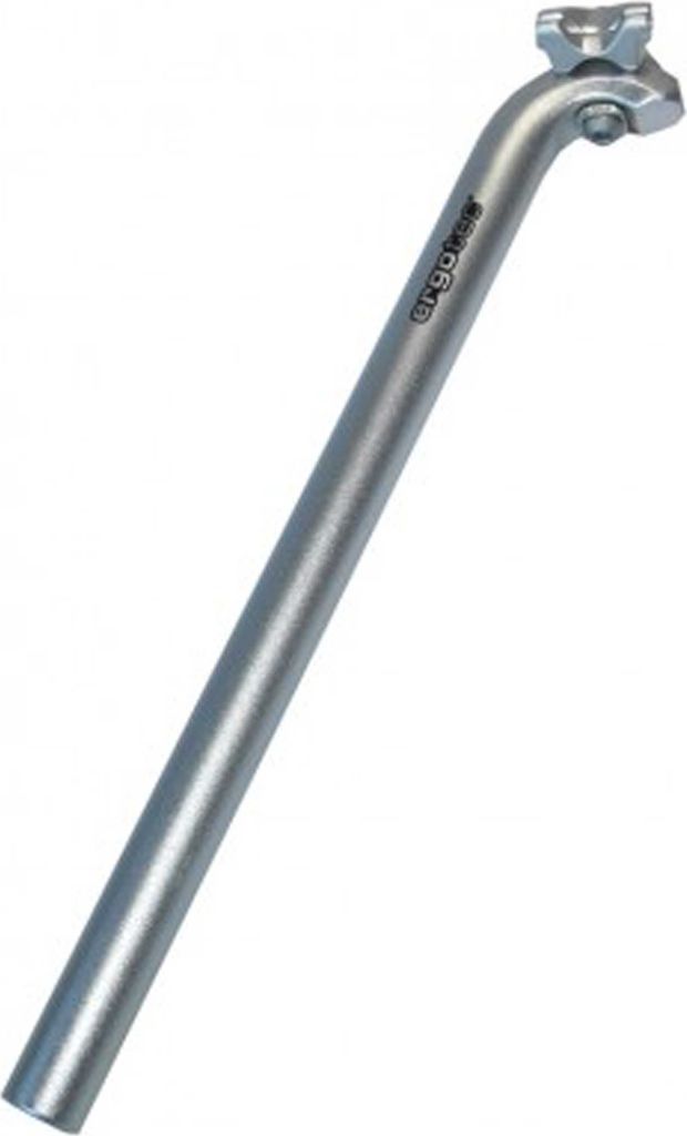 Ergotec Patentsattelstütze Hook 4, Ø26,4mm, 400mm, silber