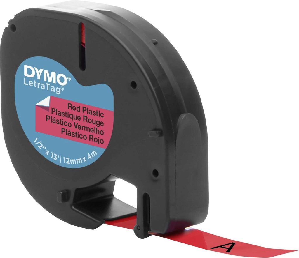 Nastro di ricambio DYMO per LT 100H in plastica 12mmx4m Immagine del prodotto 