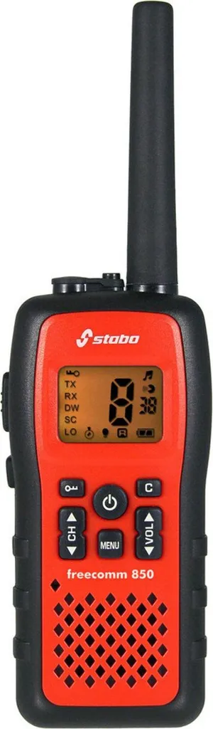 Stabo Freecomm 850 20851 Lot de 2 Talkies-Walkies PMR446 avec Chargeur