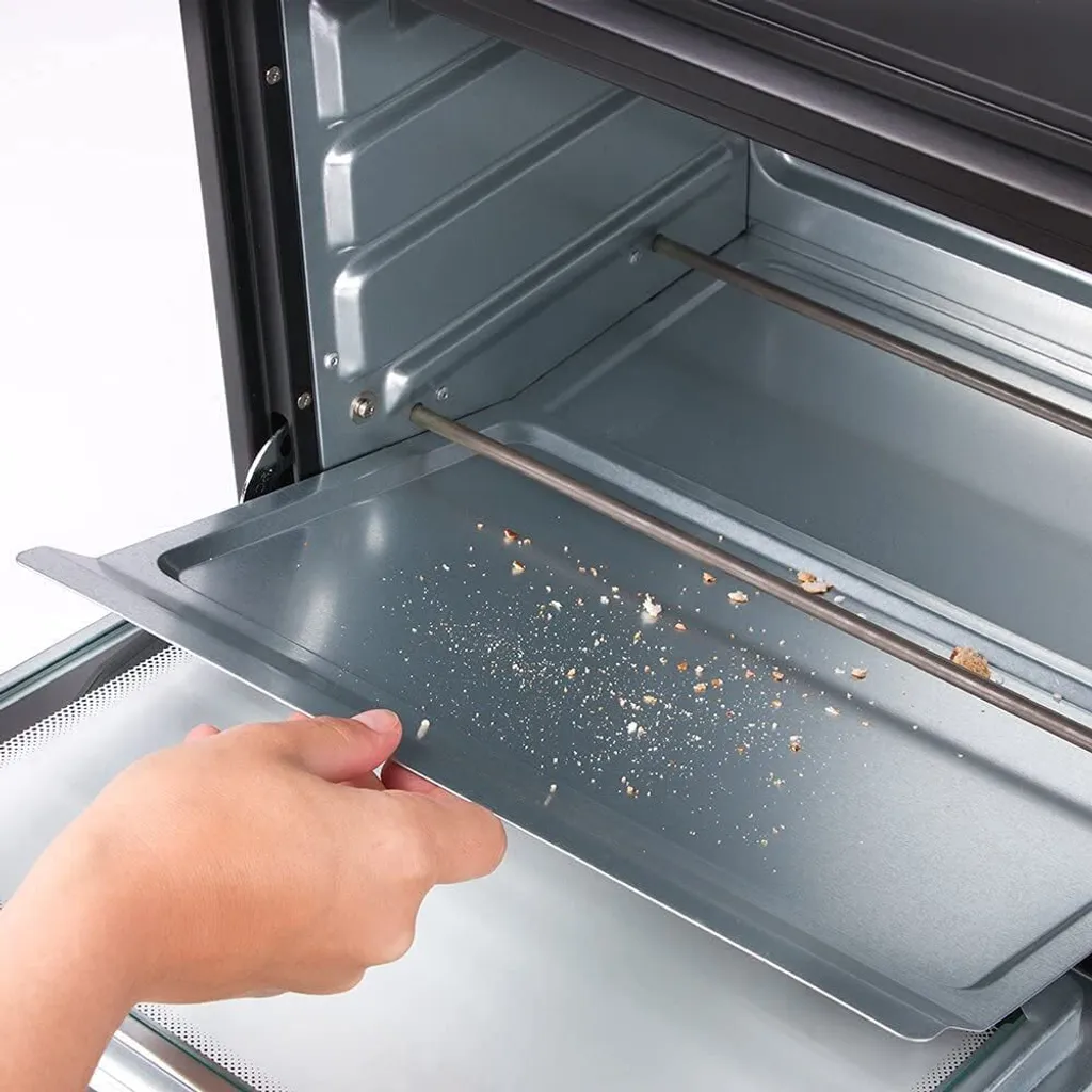 Mini-four avec plaques de cuisson pour rôtir et mijoter en simultané - 6