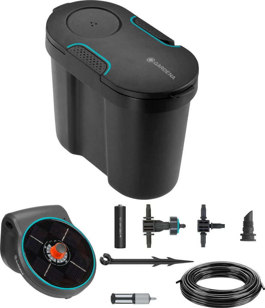GARDENA Bewässerungs-Set AquaBloom Wasserreservoir Produktbild 