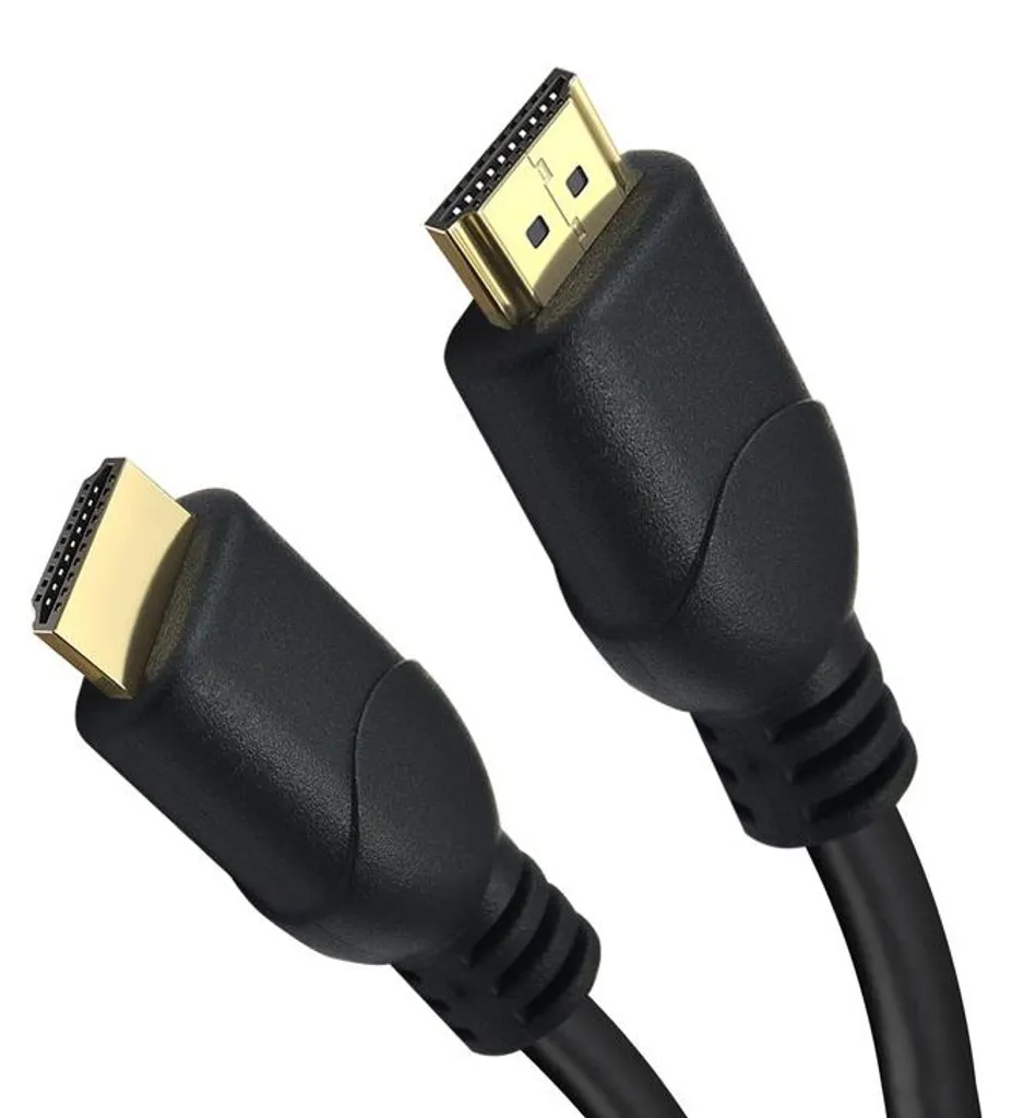 Câble de connexion HDMI 4K noir 10m Helos pour installation home cinéma