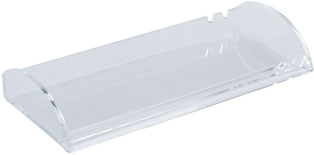 Stiftablage Acryl 220x95x35mm glasklar Packung mit 12 Stück