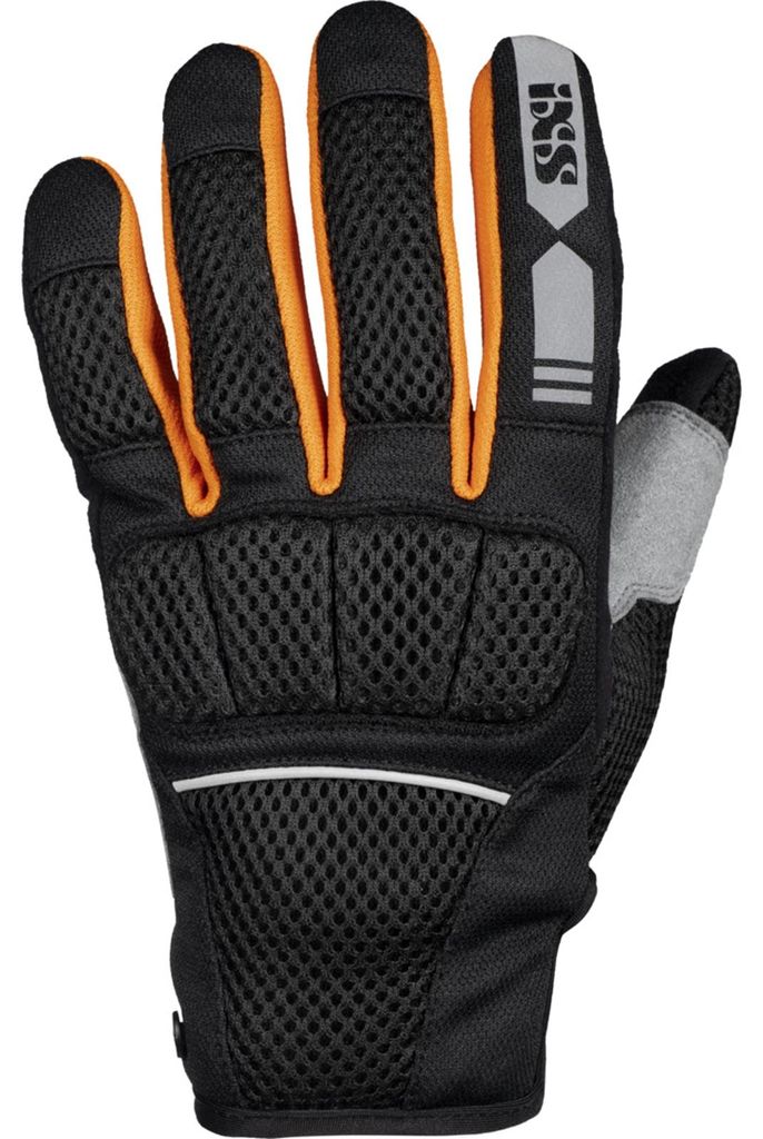 iXS Urban Handschuh Samur-Air 1.0 schwarz-orange-grau 3XL Produktbild 