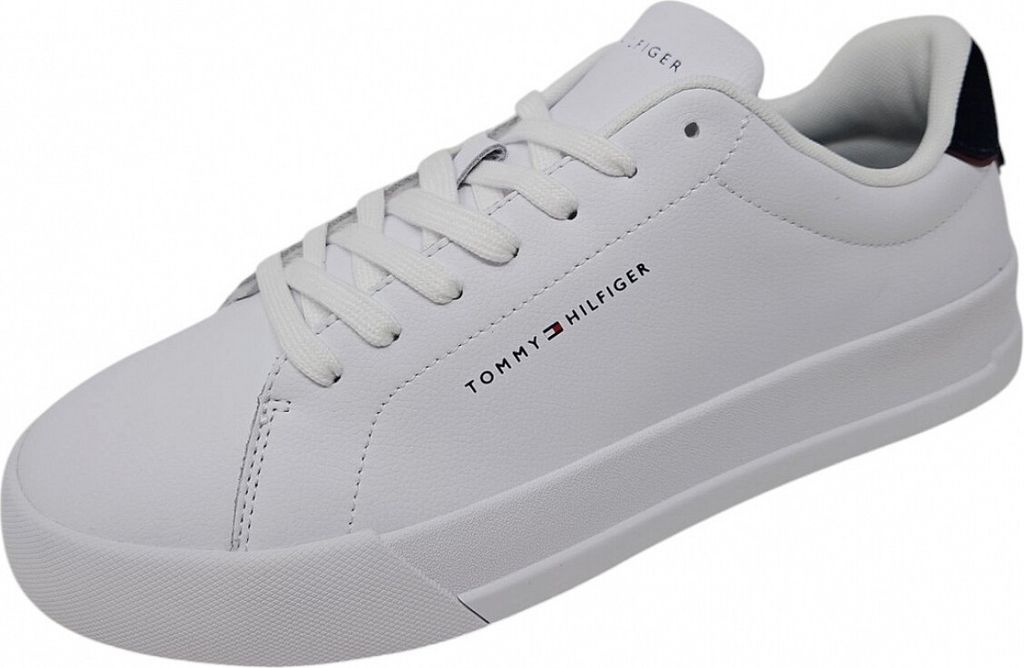 Tommy Hilfiger TH Court LTH Detail Ess. Sneaker Bianco Immagine del prodotto 